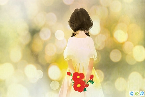 优美说说唯美的句子配图:海底月是天上月,只是镜花水月6