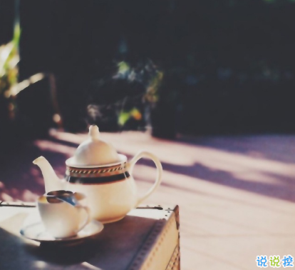 简短的带唯美的说活带图片 简单一句话说说表达心中的情感8