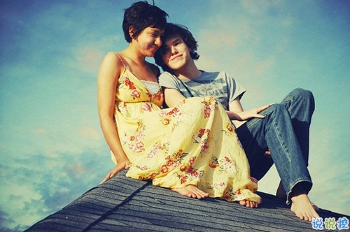 甜蜜而又单纯的爱情的句子和图片 青梅竹马两小无猜15