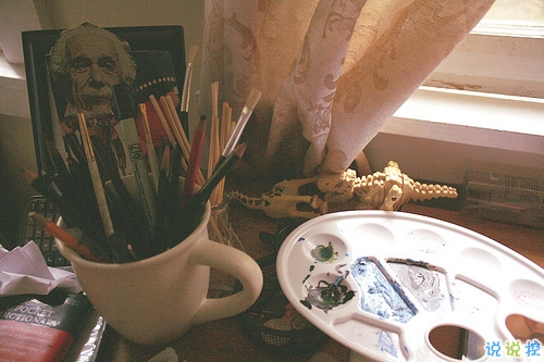 有诗意和哲理的关于人生和爱情的图片说说 跨越漫长岁月长河与你相遇4