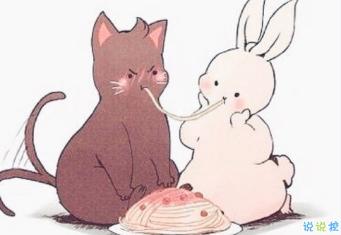 很甜的爱情说说配图:小学时,想和喜欢的人同桌;初中时,想和喜欢的人同班10