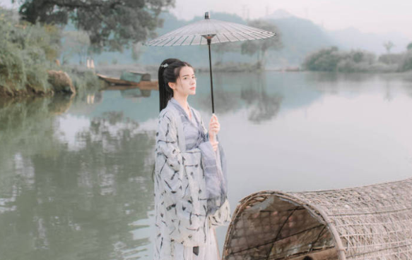 唯美仙气十足的古风诗词说说带图片5