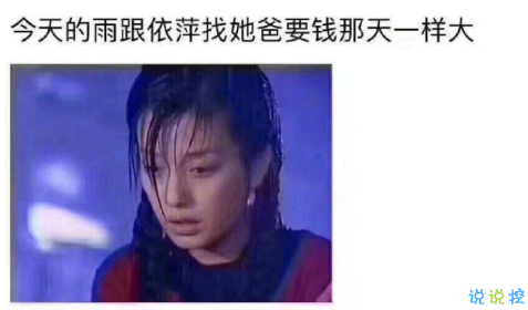 雨好大啊,像杉菜离开道明寺那天那么大 3